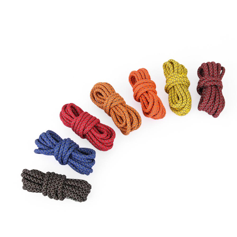 1Pair 120cm Polyester Round Fluorescent Sport Shoelaces Sneaker Shoestrings Shoe Rope Shoes Lace