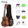 21 Inch Concert Ukulele Acoustic Hawaii Little Guitar +Tuner +Pick +Strap
