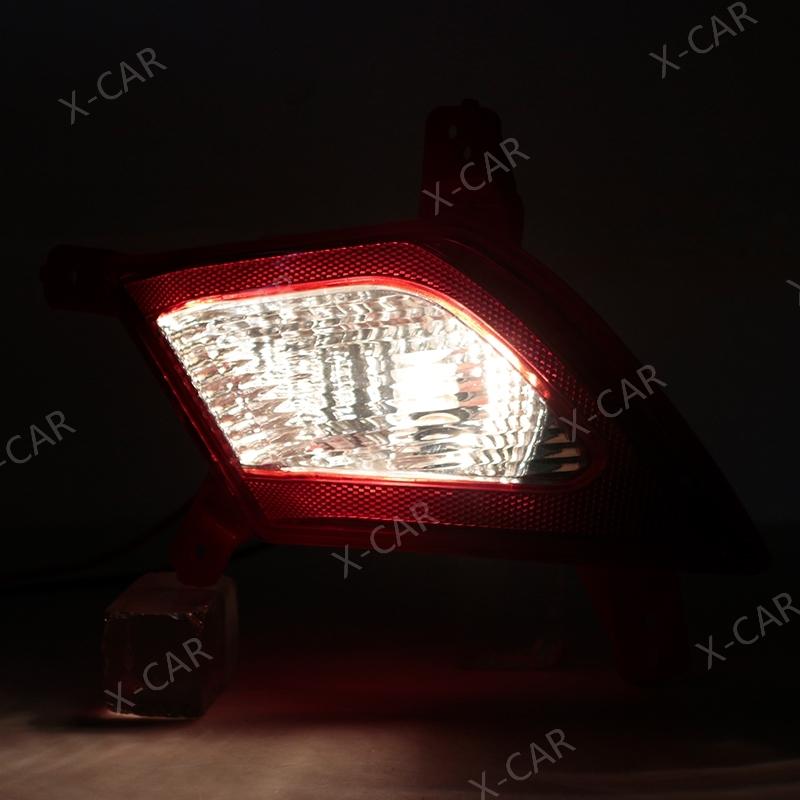 For JAC Refine S3 1Generation Rear Bumper Reflector Fog Light Turn Signal Brake Lamp Reversing Stop Lights