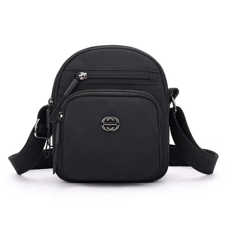 Simple Commuter Women's Bag Lightweight and Compact Multi-layer Nylon Cloth Coin Purse Portable Shopping Commuter Women's Crossbody Bag