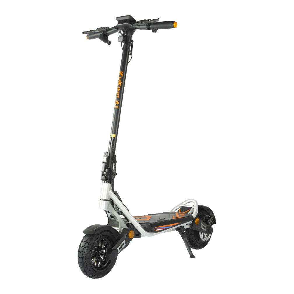 Kukirin A1 City E-Scooter for Adults 800W, 48V 13Ah, 10 inch Tires, Headlight, Taillight, IPX4 Outdoor Commuter E-Scooter