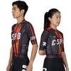 Unisex Cycling Jersey Short Sleeve Quick-Dry Breathable Road Bike Shirt Men Women Sport Wear