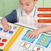 1 Set Kids Magnetic Book Number Addition Subtraction Leaning Educational Puzzle Board Students Math Manipulatives Toddlers Boys Girls Gift