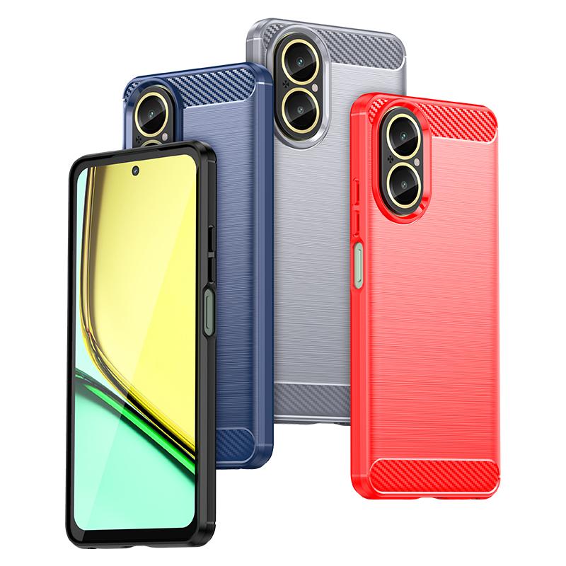 Shock Resistant Protective Phone Case For Realme C67 4G Soft cases covers