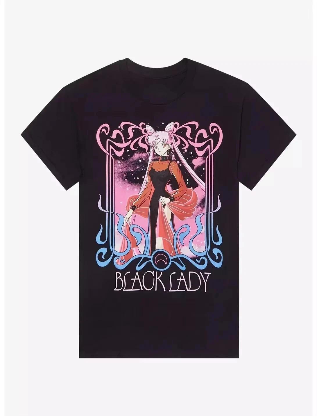 Sailor Moon Cotton T-Shirt Chibiusa Tsukino Y2K Cotton Unisex TEE S