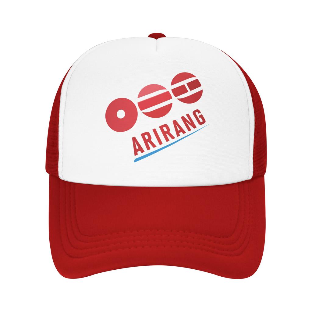 Arirang tour 2026 KPOP Merch Foam Mesh Trucker Hat Unisex Breathable Meshback Snapback Cap Trendy Adjustbale