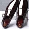2026 Large Size Fashiable Men's Office Business Formal Shoes Low Cut Daily Comfortable Pointed Shiny Men's Wedding Shoes