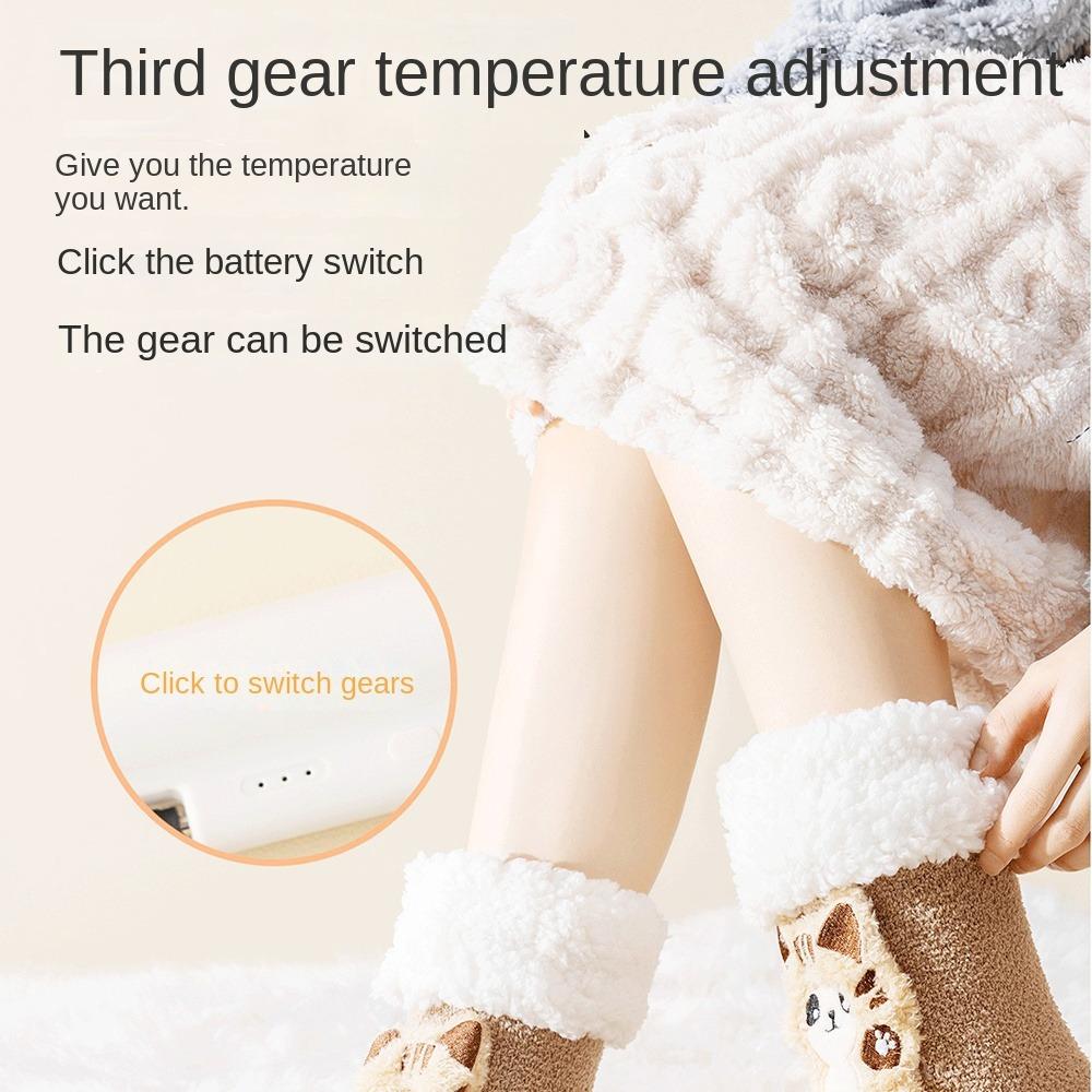 1800mAh Warm Sock 3 Speed Adjustment Foot Warmer High Quality Electric Sock  Winter