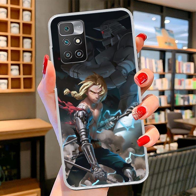 Fullmetal Alchemist Anime Cover Phone Case For Xiaomi Poco F7 Ultra X7 X6 X5 Pro M7 Redmi 15C 15 13C 13 12C 12 10C 10 9A 9C 9T 9
