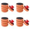 24Pcs/Set Car Wax Wash Polish Pad Sponge Cleaning Foam Kit Microfiber Applicator Pads With Gripper Handle Car-Styling