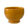 Hasami Ware Matcha Bowl with Orange Kiln Glaze Perfect for Outdoor Tea J-kitchens (Approx. 350cc) - Ceremony. Size 10.7x8cm.