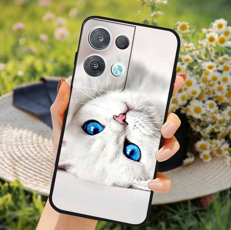 For OPPO Reno 8 Pro 5G Cases Fashion Soft Silicone TPU Shockproof Back Covers For OPPO Reno8 Pro + Plus Phone Case Protect Couqe