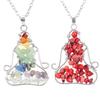 Hand-Wound Natural Irregular Gravel Crystal Yoga Man Necklace Fashion Yoga Necklace N102