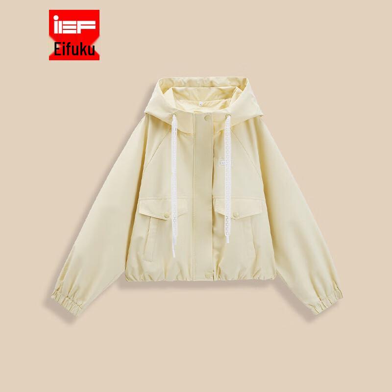 

IEF 2025 Осенняя повседневная куртка с капюшоном в корейском стиле One Size