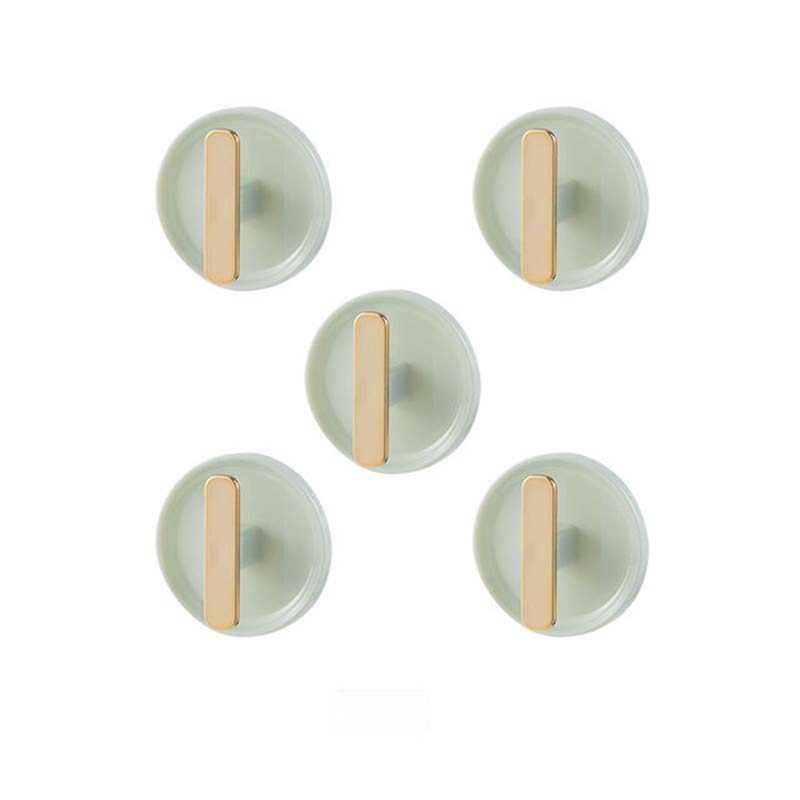 5 Stück selbstklebende Haken ohne Stanzen, Garderobenständer, Schlüsselhalter, Kleiderbügel, Haken, Küche, Mehrzweck, Badezimmer, starke Haken