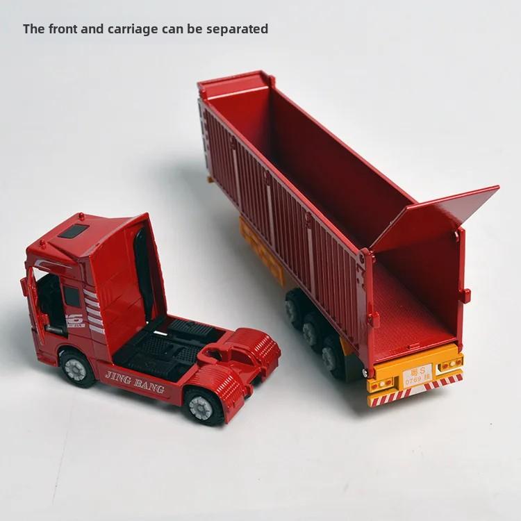 1:60 Alloy Heavy Duty Truck Tipper Model,Engineering Transport Vehicle,Original Packaging Gift Toys