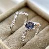 Three Heroes 2024 Trendy European & American Engagement Rings with Cubic Zirconia