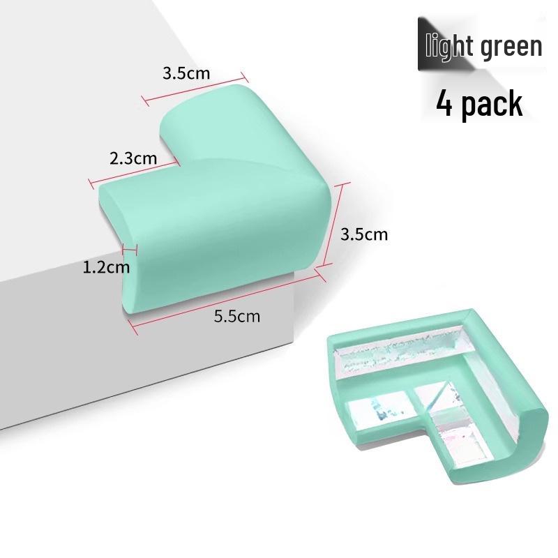 Silikon-Tischkantenschutz - Kollisionsschutz, Stoßschutz, Weiches Möbel-Sicherheitsset.