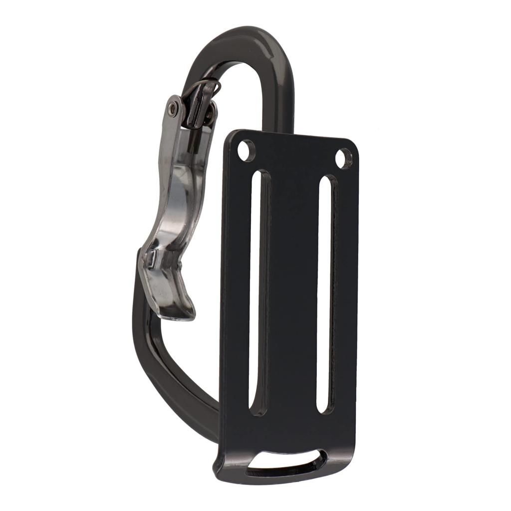 Sankyo Corporation DBLTACT Lightweight Aluminum Tool Hook Gate X Gunmetal <Curved Clawed> DT-AHB-811G