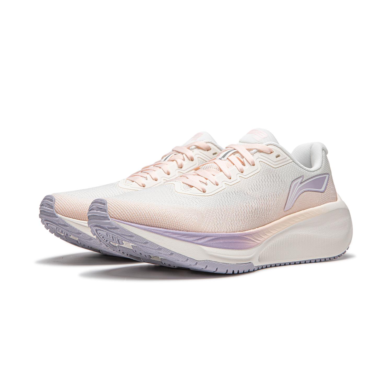 

Новые амортизаторы LiNing Нескользящие, износостойкие, дышащие кроссовки для тренировок и бега с низким верхом Женские белые ARSU010-3 39