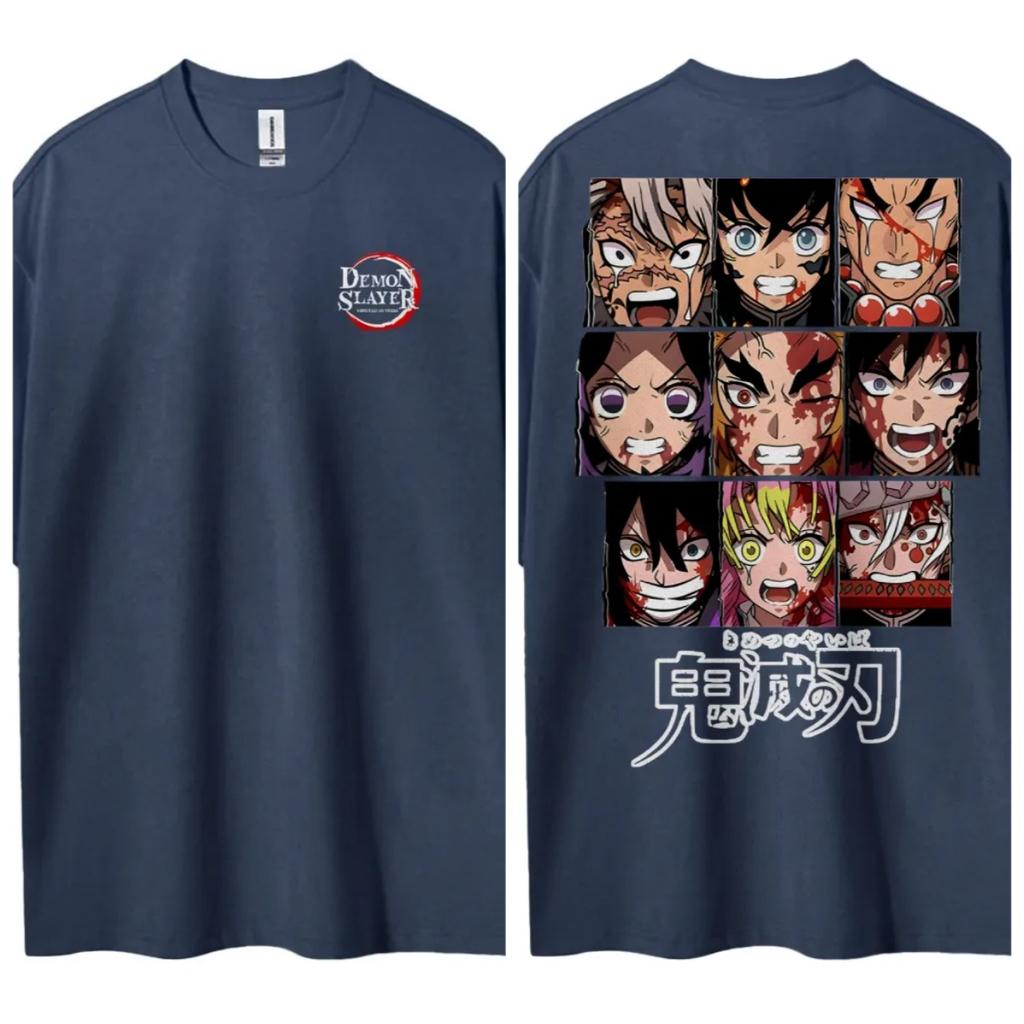 Demon Slayer Japanese Hotblooded Anime Classic Characters Sports Casual Shortsleeved Comfortable Halfsleeved Popular Top