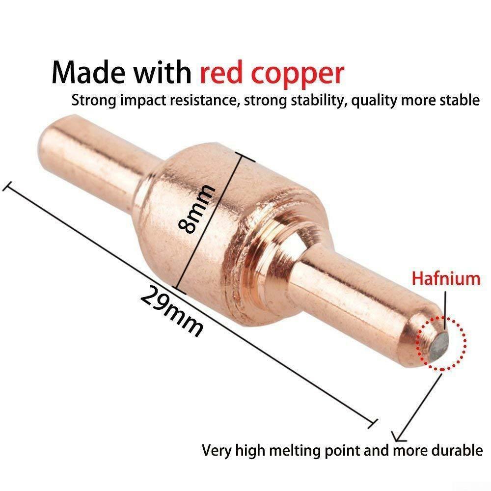 Electrode Nozzles Cup Cutting JG-40 Ring Shield Tips