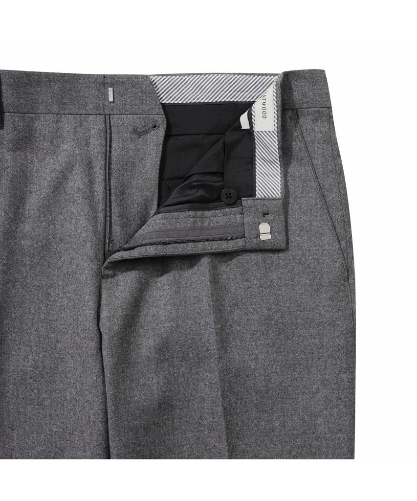 BRENTWOOD Wool Blended Milled Slim Suit Pants - Light Grey Brfgw26842Gyl