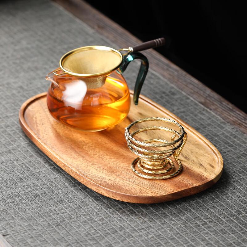 Wooden Handle Stainless Steel Tea Strainer