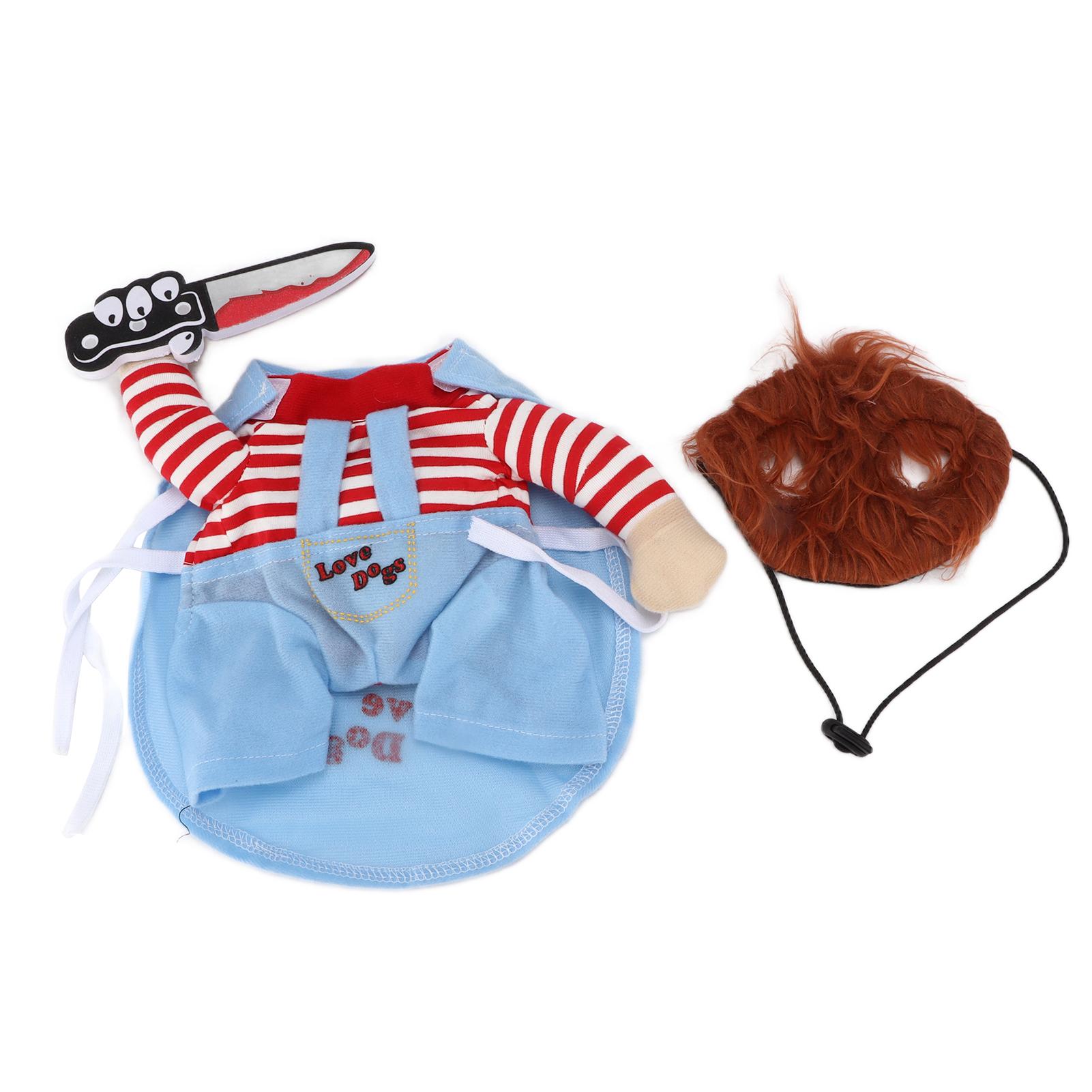 

Костюм для косплея собаки, дышащая, регулируемая, новинка, одежда для собак на Хэллоуин, рождественскую вечеринку-косплей L