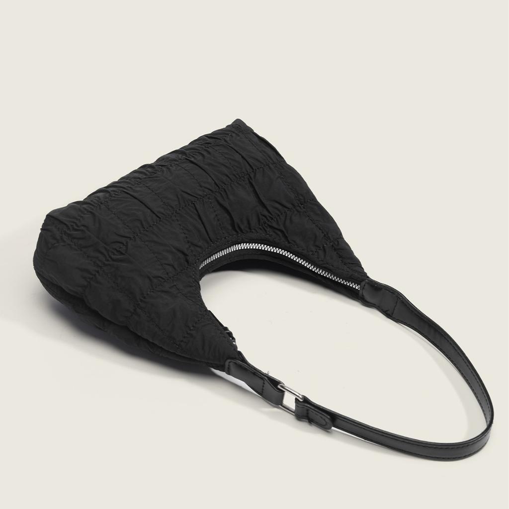 Cream Puff Bag Girl Cloud Bag New 2025 Wrinkled Niche Summer High-Quality Texture Underarm Bag for Women