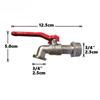 3/4X3/4 Gardening Zinc Alloy Faucet, Single Outlet Zinc Alloy Faucet