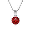 1Carat Genuine Moissanite Pendant Necklace for Women Top-Quality 925 Silver High End Jewelry Ideal for Weddings Parties