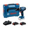 Cordless Hammer Drill - GSB 18V-25 - 2 X GBA 2.0Ah Batteries + GAL 18V-40 L Charger