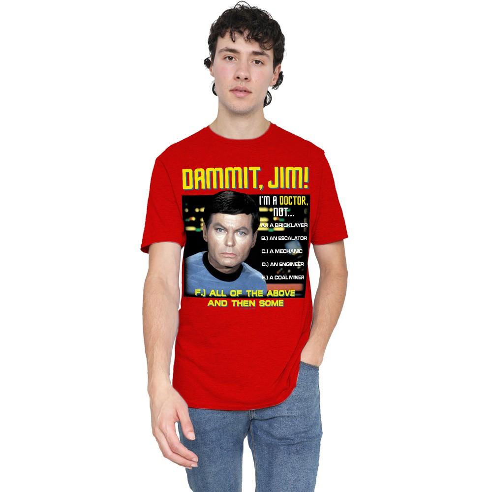 Star Trek All Of The Above T-Shirt S-3XL Red M