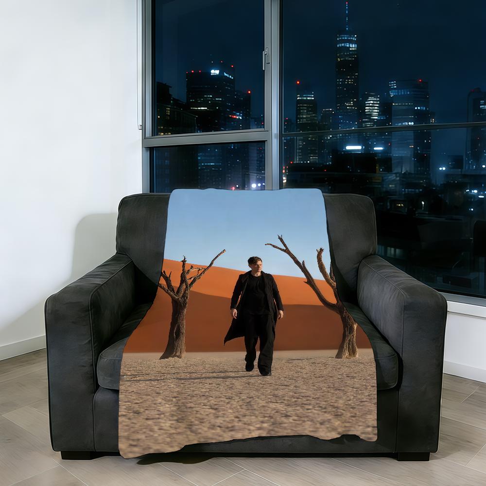 Patrick Blanket Super Warm Comfortable Plush Kelly Throw Blanket Michael Child Home Sofa Bedroom Singer Gift