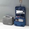 1pc Foldable Toiletry Bag Organizer Hanging Storage Bathroom Makeup Case Cosmetic Bag Travel For Travel Business