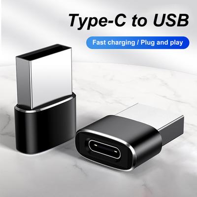Anti-impact Converter Quick Transmission Hot Swap USB Male To Type-C Female OTG Converter