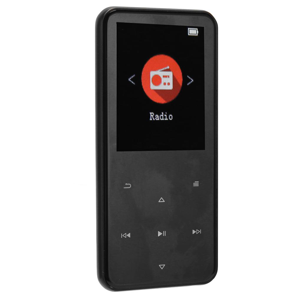 MP3-Player, 2,4 Zoll, Smart HD, Rauschunterdrückung, Touch-Taste, FM-Radio, 16 GB, Bluetooth 5.0, Musik-Player