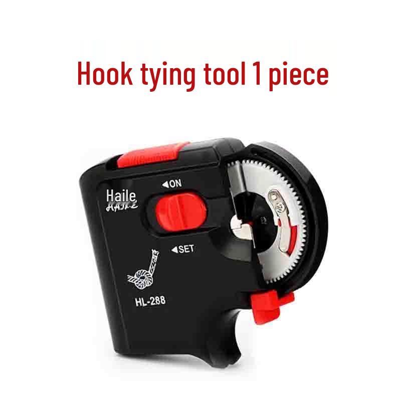 Electric Fish Hook Tying Tool - Automatic Fishing Line & Hook Assistant