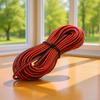HiFi Copper Wire Audio Cable 20m Oxygen Free Speaker Cord for Amplifier DJ UseGood Product
