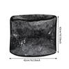 Foldable Wide Brims Hat Organizer Bag with Carrying Handle Oversized Clear Hat Case for Closet