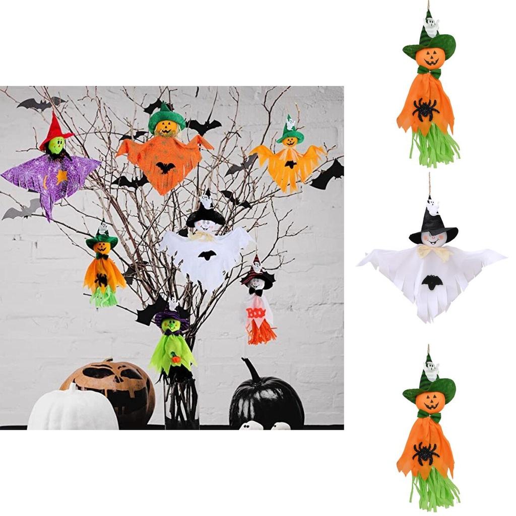 Versatile Halloween Ghost Witch Hanging Decor For Party And Events