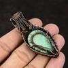 Tree Of Life Chrysoprase Copper Pendant Wire Wrapped Jewelry Gemstone Copper Jewelry Rainbow Moonstone Jewelry Gift For Her Antique Jewelry