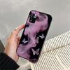 Lila Rosa Schmetterling Auto Casa Hülle Handyhülle Für Xiaomi Redmi note 14 Pro 14 13 12 11 10 Pro 14S 12S 11S Redmi 14C 13C 10