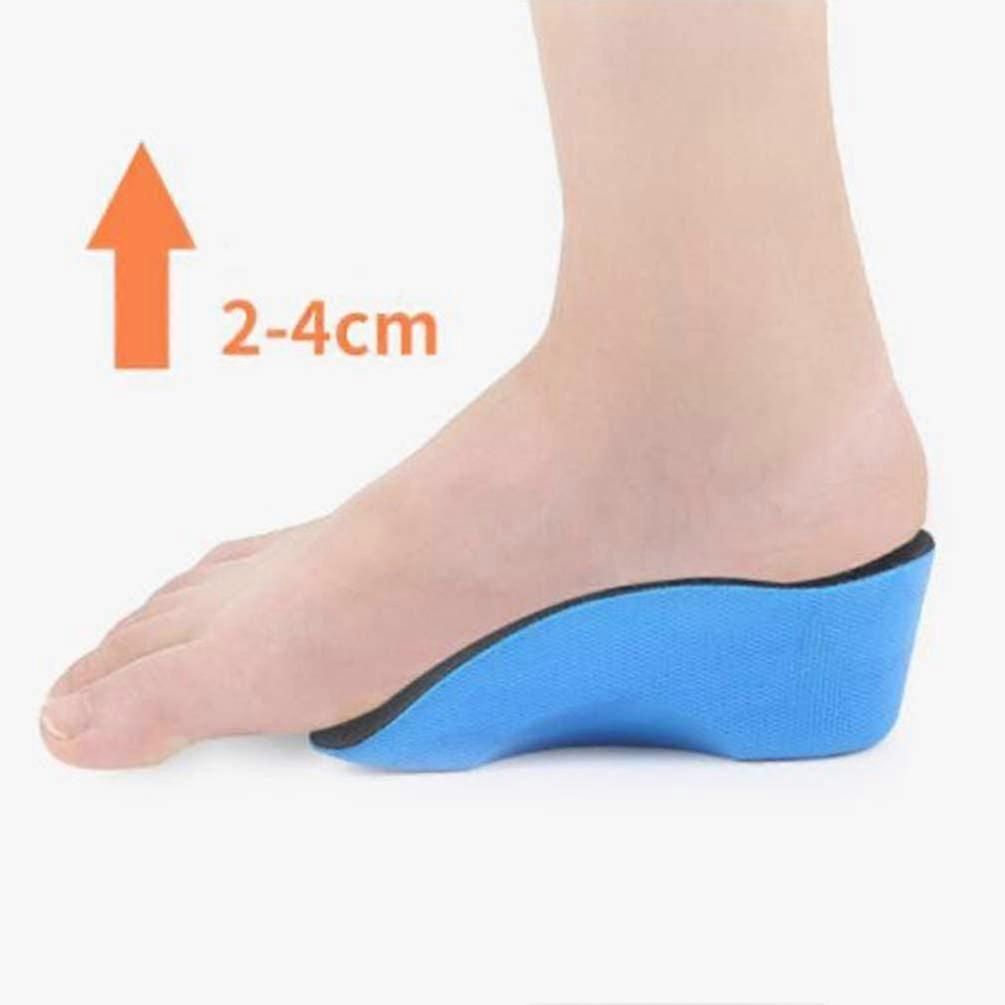Height Increase Elevator Half Insole Heel Lift Insert For Men Women Size (2cm)