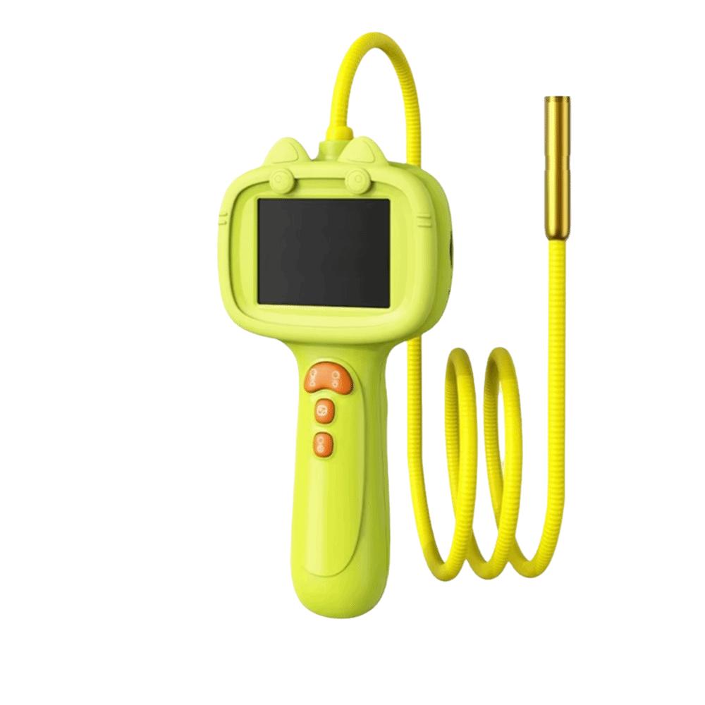 2.4-inch Display Kids Exploration Endoscope Nature Exploration Camera Educational Teaching зелёный