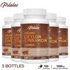 Pslalae Organic Ceylon Cinnamon Capsules, 1200mg, Ceylon Cinnamon Extract, Suitable for Adults