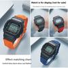 For G-SHOCK Casio DW5600 GW-B5600 GM5600 GA2100 GW-M5610 DW-5600 fluororubber Watch Strap Men Women FKM band Watch Chain