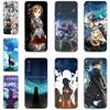 Anime Sword Art Back Cover for Samsung Galaxy A57 A37 5G A06 A07 A17 4G F17 S26 Plus Ultra A36 A56 A55 A25 A26 A16 Phone Case