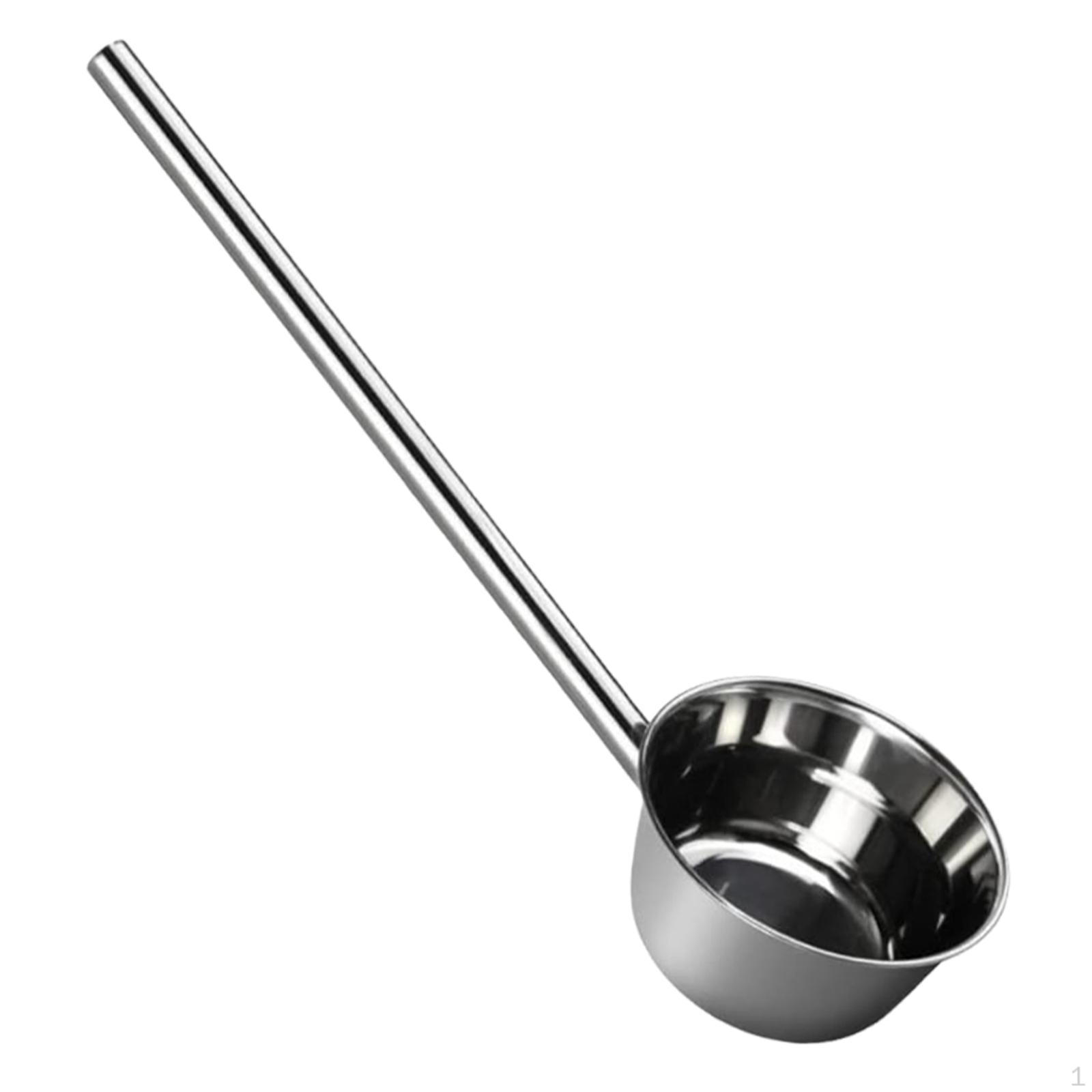 

Эргономичный половник для воды с удлиненной ручкой для подачи супов 12 cm